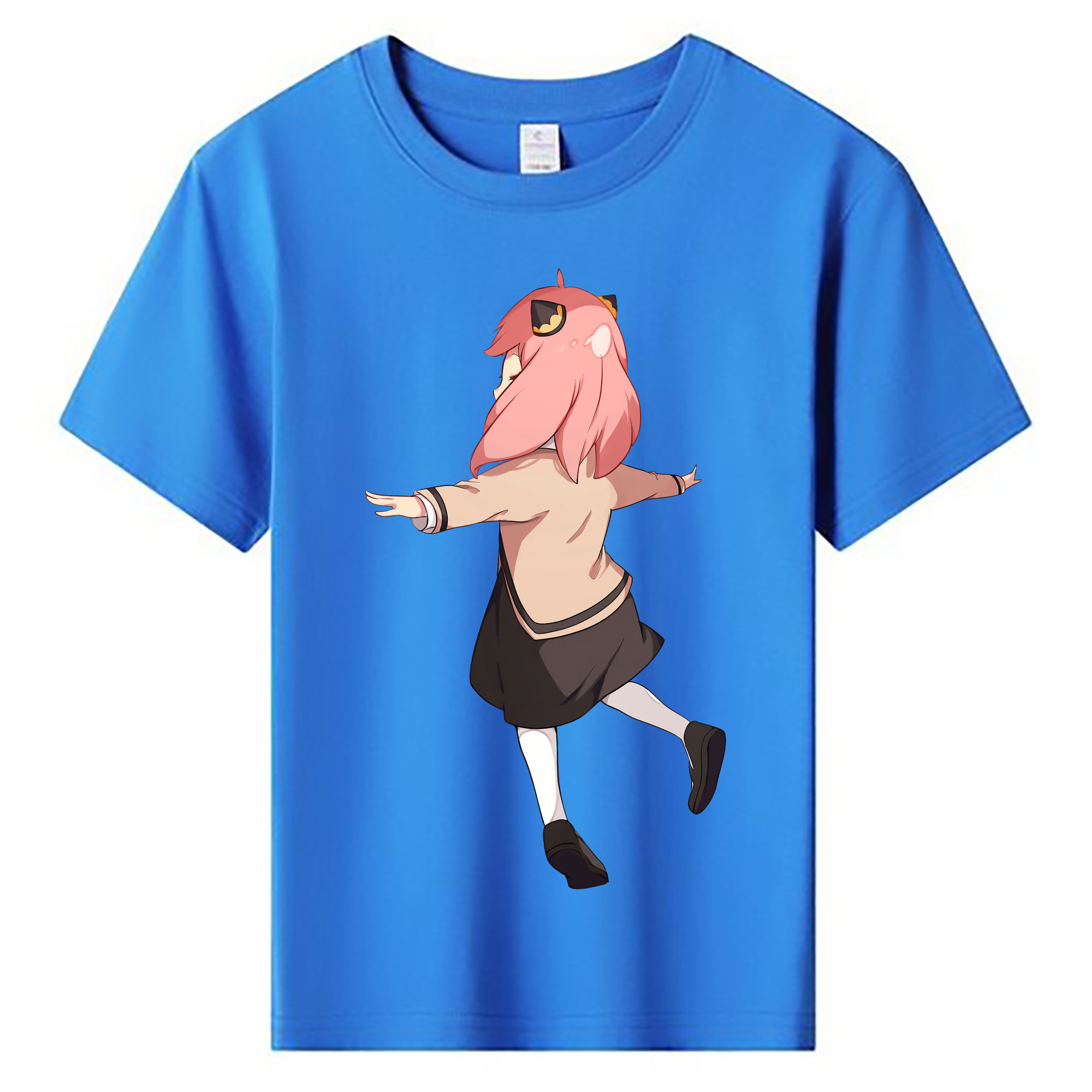 （画像用） SPY×FAMILY间谍家家酒 綿100％キッズTシャツ（フロントプリント）